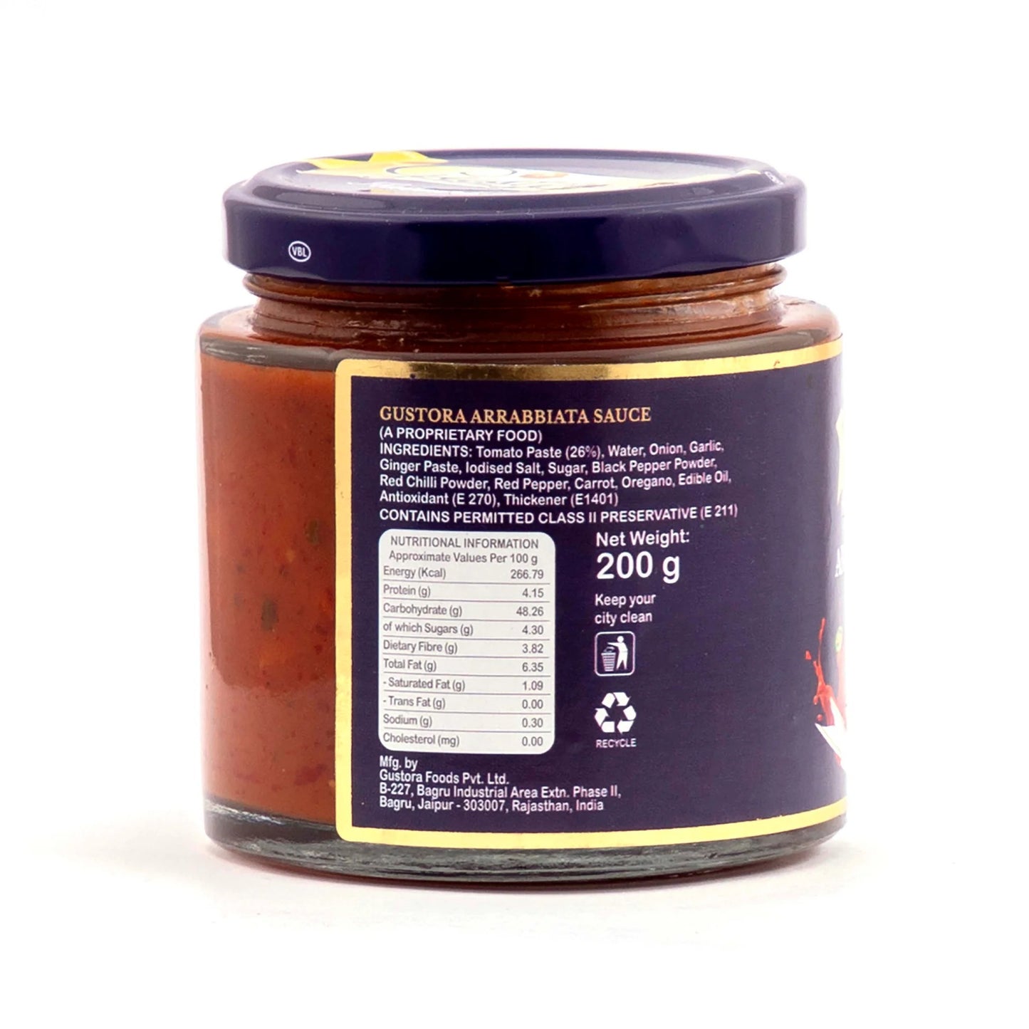Pasta Arrabbiata Sauce 200g