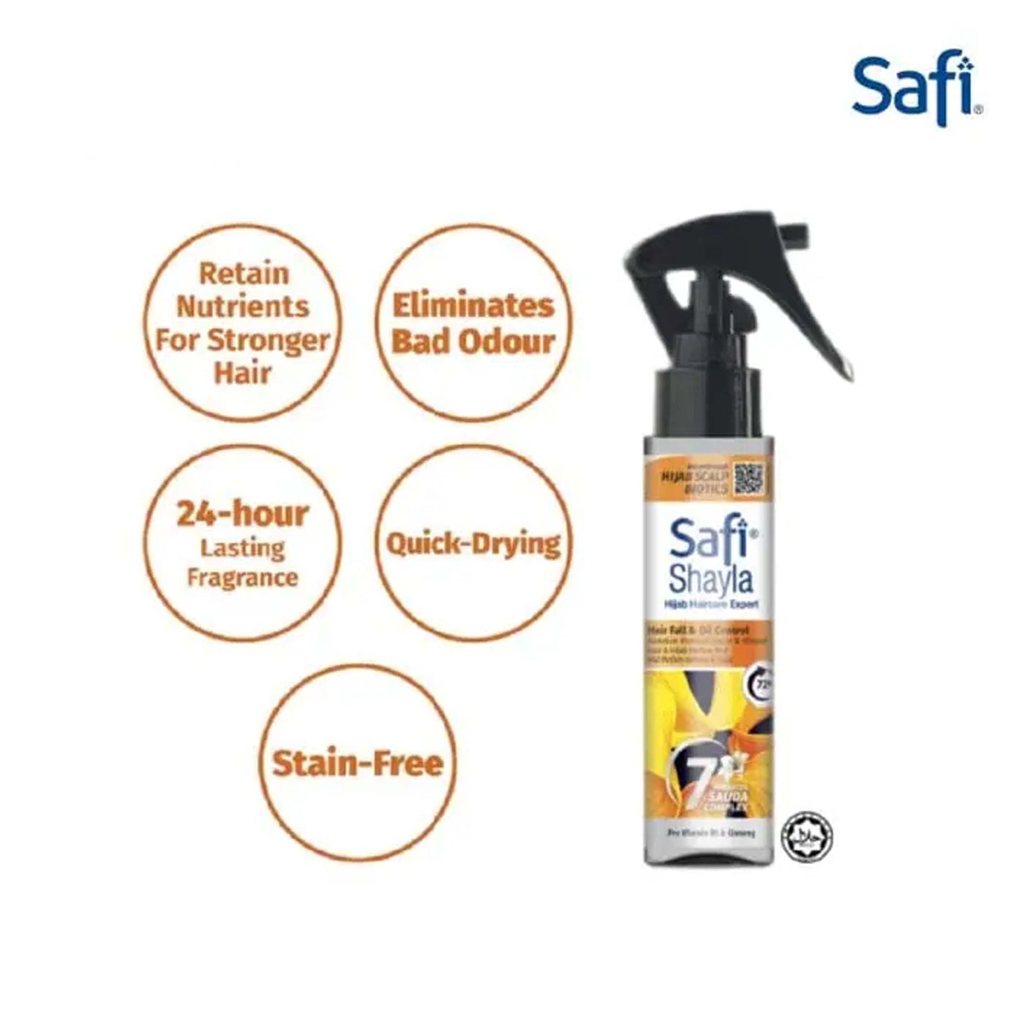 Hair Fall & Oil Control Hair & Hijab Parfum Mist 100 ml