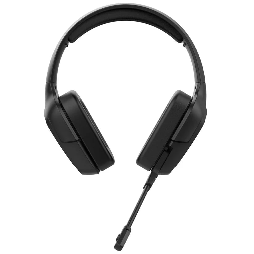 H110 3.5mm Wired Dual Plug Computer Stereo Headset with Mic - Black