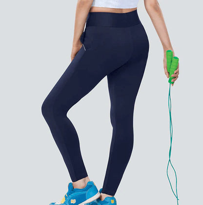 Activewear Pant For Workout With Pocket AS-701 Navy