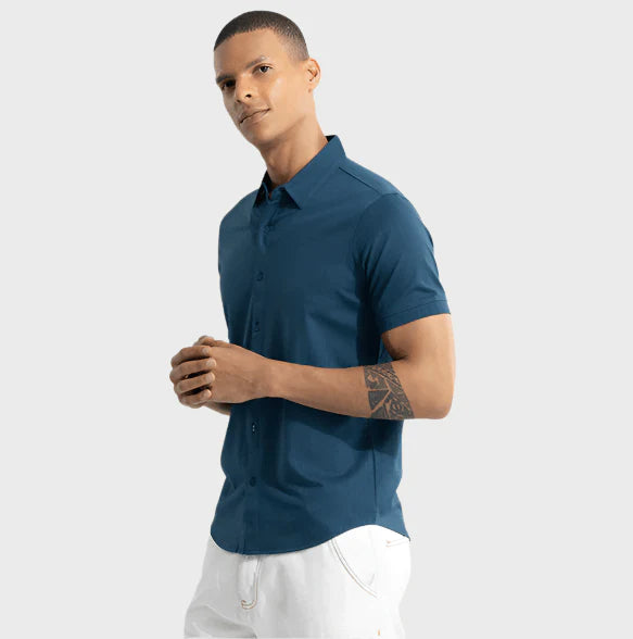 Mini Self Square Shirt Navy