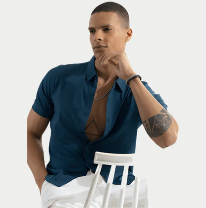 Mini Self Square Shirt Navy