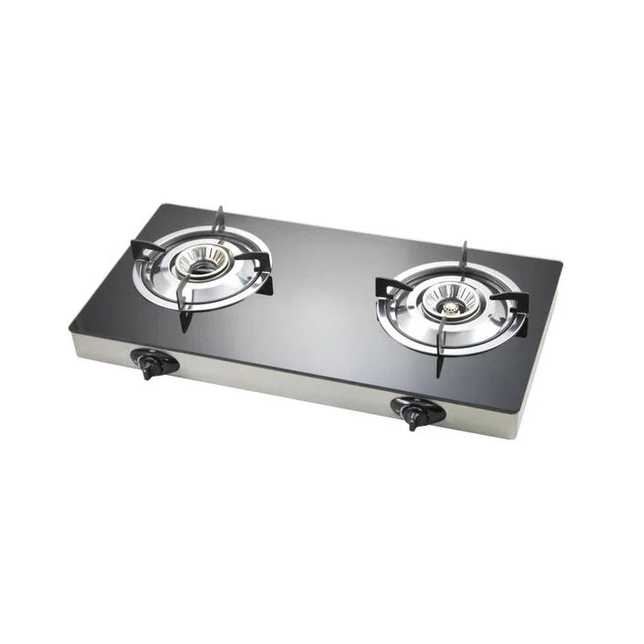 2 Burner Gas Stove (Glass Surfaced)