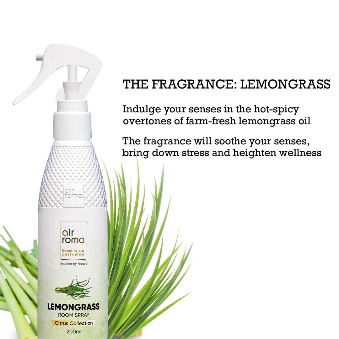 Air Freshner Spray Lemon Grass 200ml - Thebrands