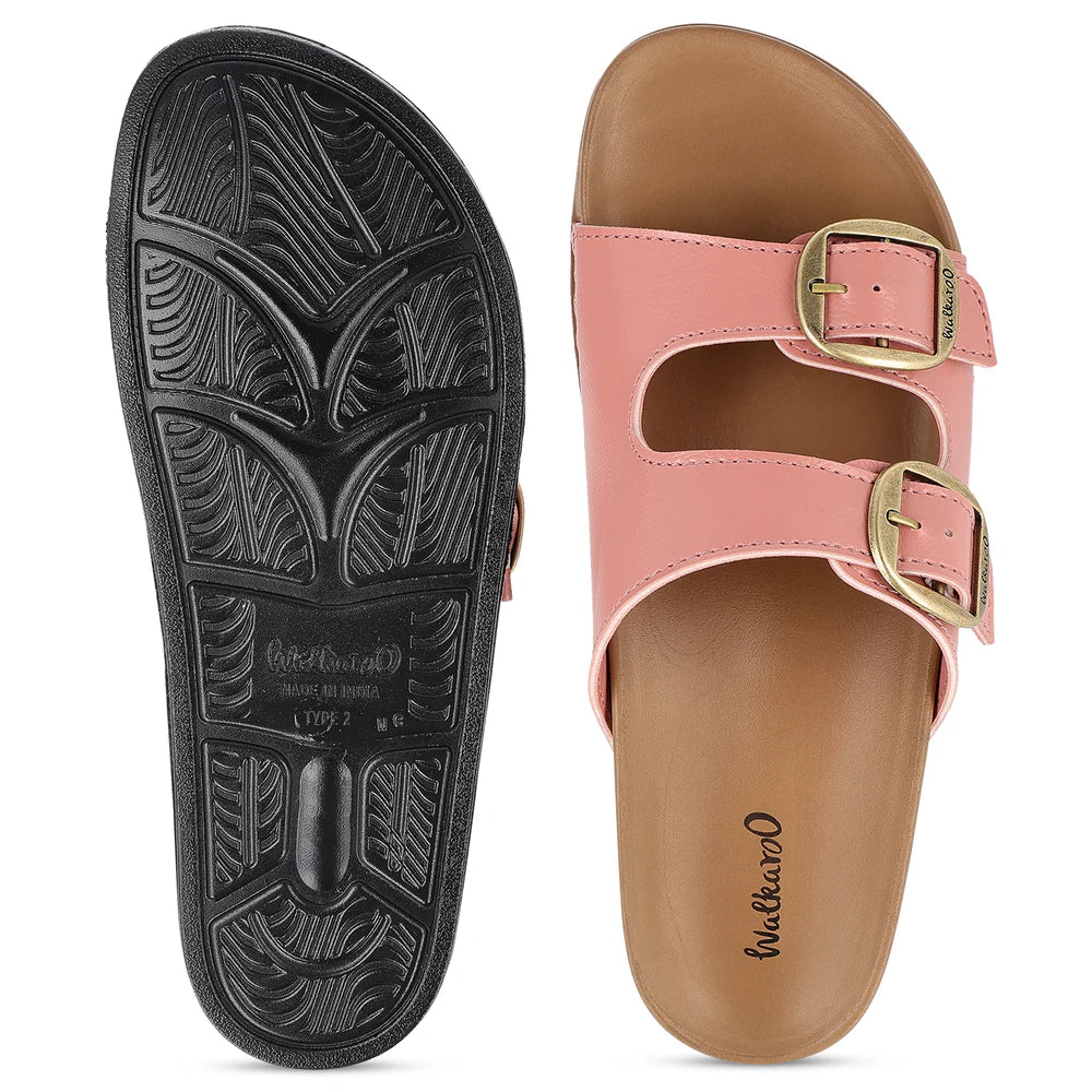 Women's Daily Wear Comfort Sandals - WE2500 Peach