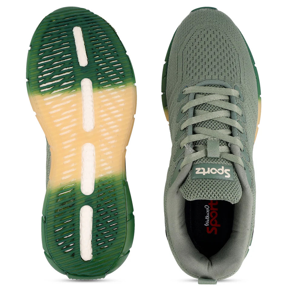 Men's Lace-up Walking Shoe-WS9101 Olive