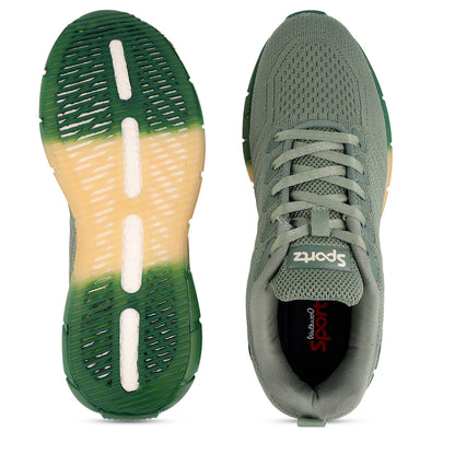 Men's Lace-up Walking Shoe-WS9101 Olive