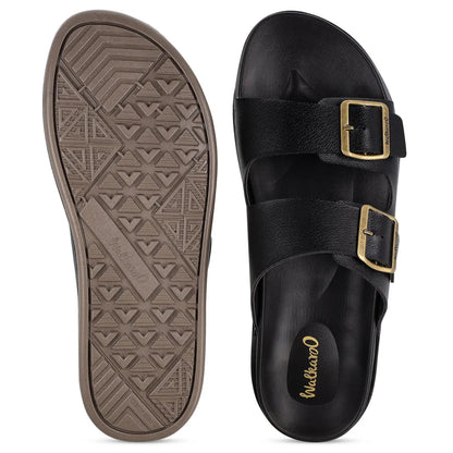 Men's Daily Wear Comfort Sandals - WE1337 Black