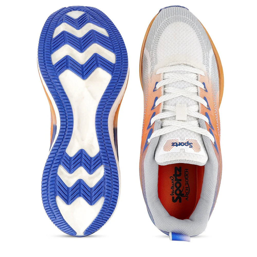 HYFLEX Men's Lace -up Sports Shoes- WS9150 Blue Orange