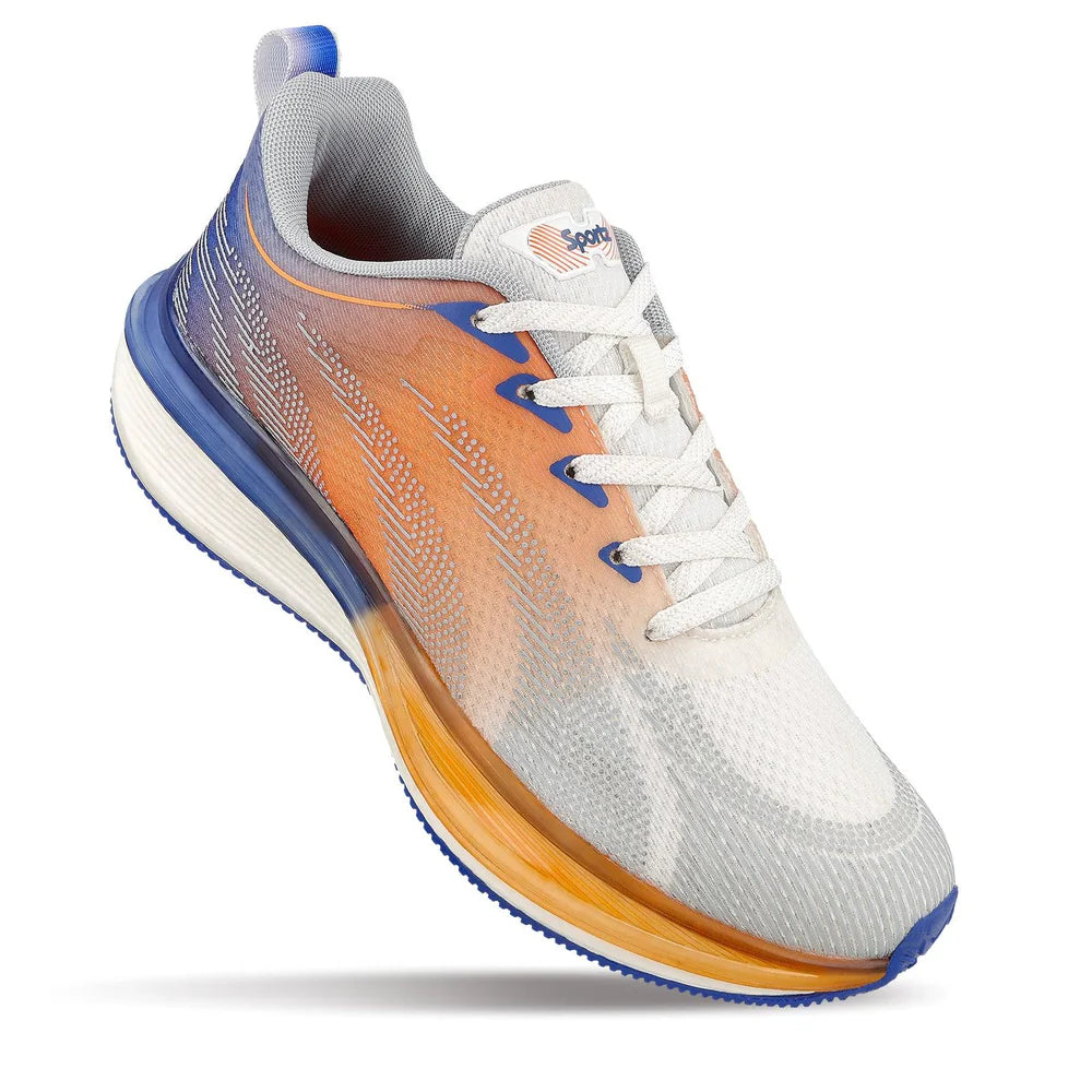 HYFLEX Men's Lace -up Sports Shoes- WS9150 Blue Orange