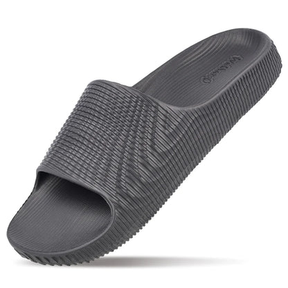 Men's Flip-Flop Sliders - WC8828 Dark Grey