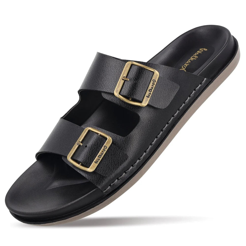 Men's Daily Wear Comfort Sandals - WE1337 Black