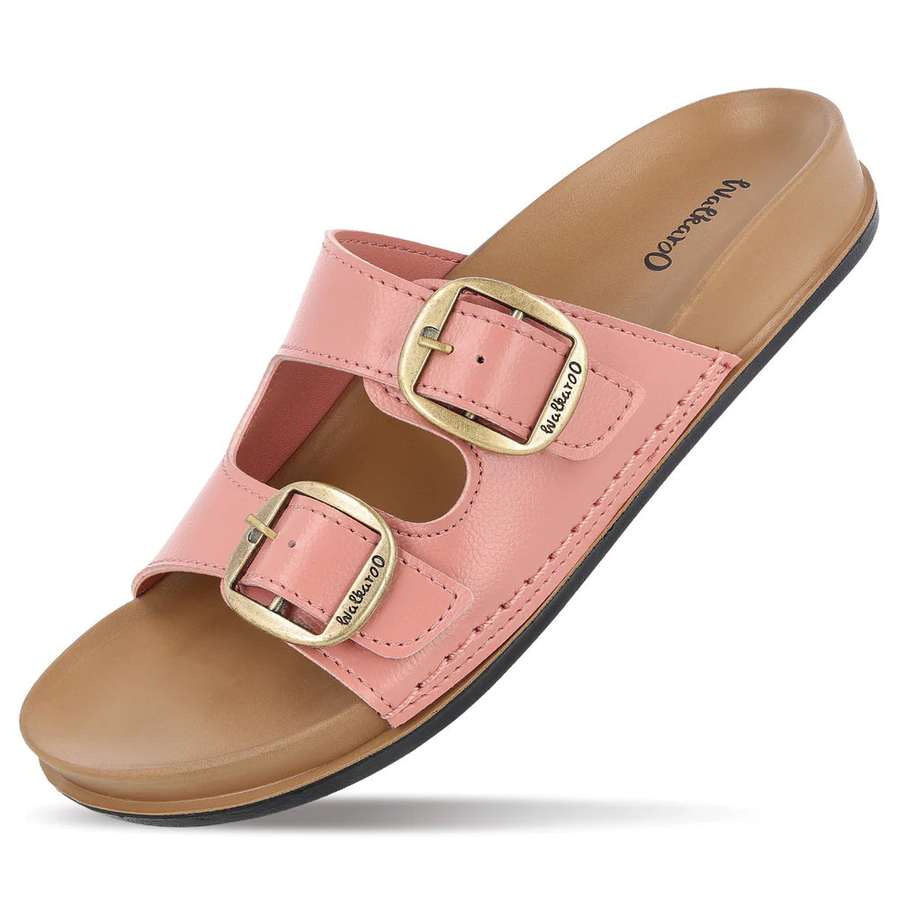 Women's Daily Wear Comfort Sandals - WE2500 Peach