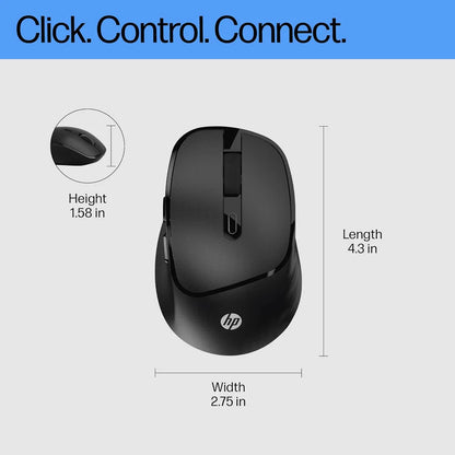 M120 Wireless Mouse, 2.4 GHz Wireless Connection, 6 Buttons, Up to 1600 DPI