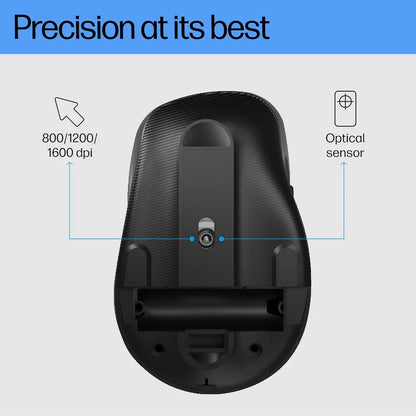 M120 Wireless Mouse, 2.4 GHz Wireless Connection, 6 Buttons, Up to 1600 DPI