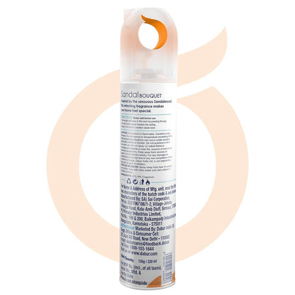 Air Freshner Spray SANDLE BOUQUET 220ml - Thebrands