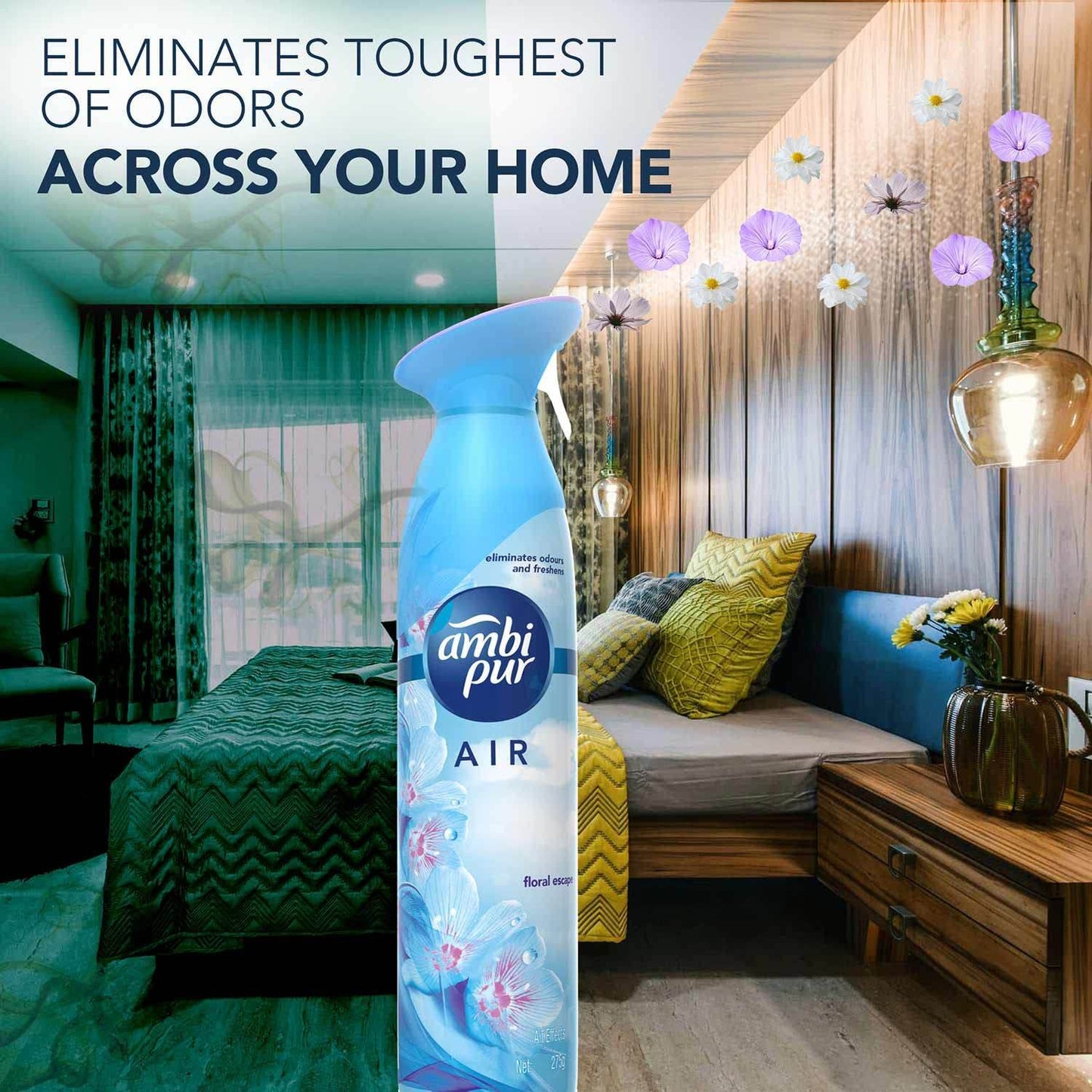 Air Effect Air Freshner-275G Floral Escape - Thebrands
