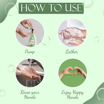 Hand Wash 450ml Dispenser Bottle - Bouquet
