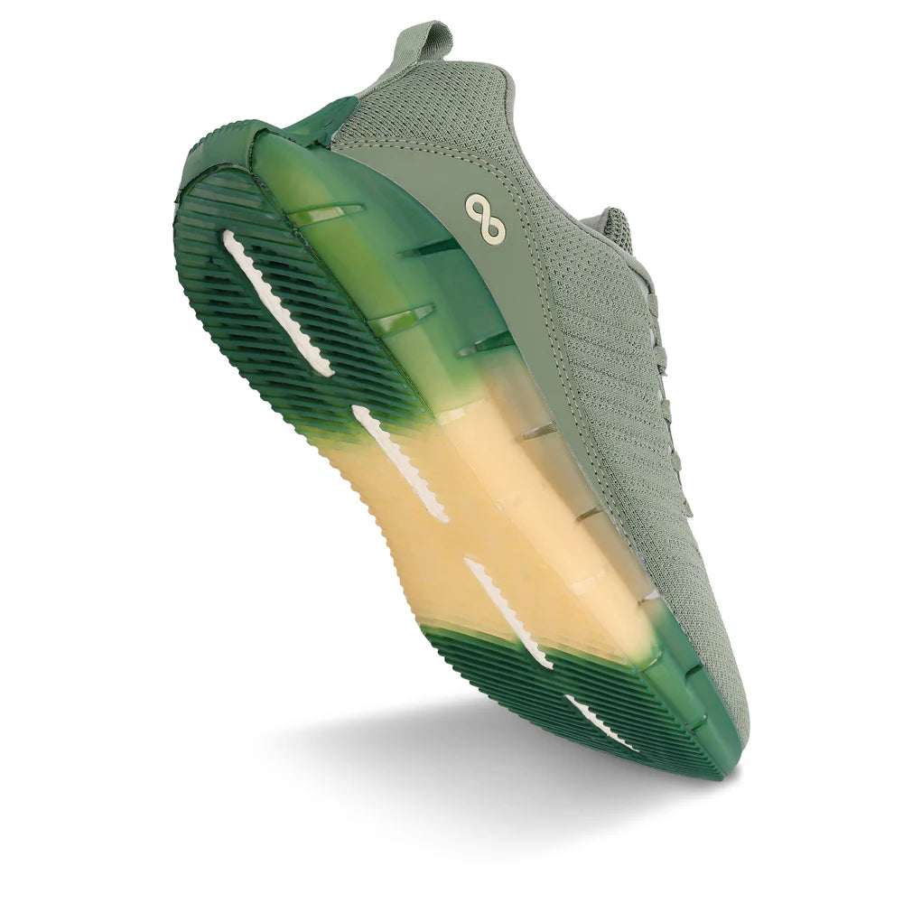 Men's Lace-up Walking Shoe-WS9101 Olive