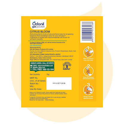 Air Freshner- Zipper CITRUS BLOOM 10gms - Thebrands