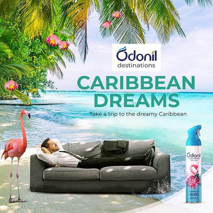Air Freshner Spray CARRIBIAN DREAMS 240ml - Thebrands