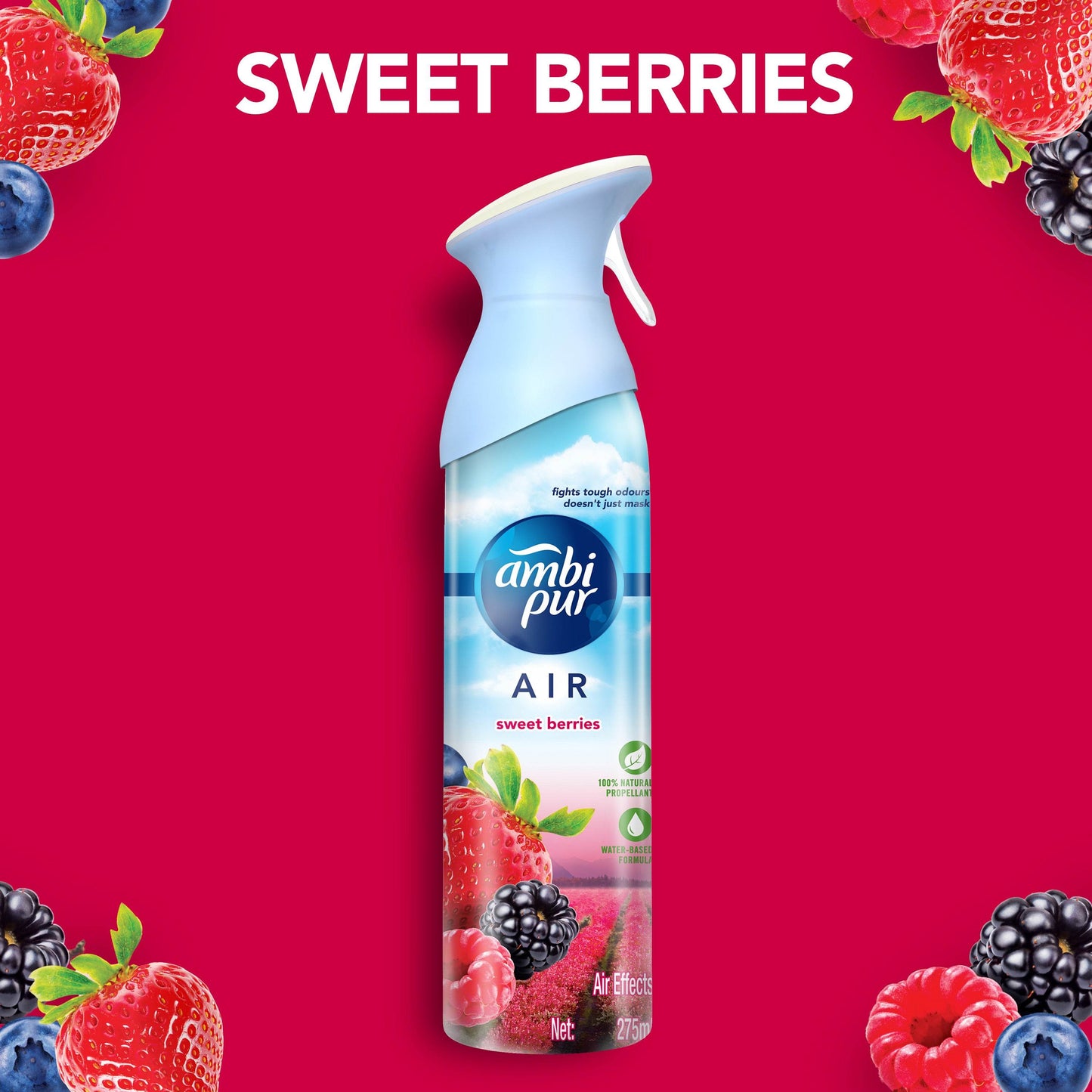 Air Effect Air Freshner-275G Sweet Berries - Thebrands
