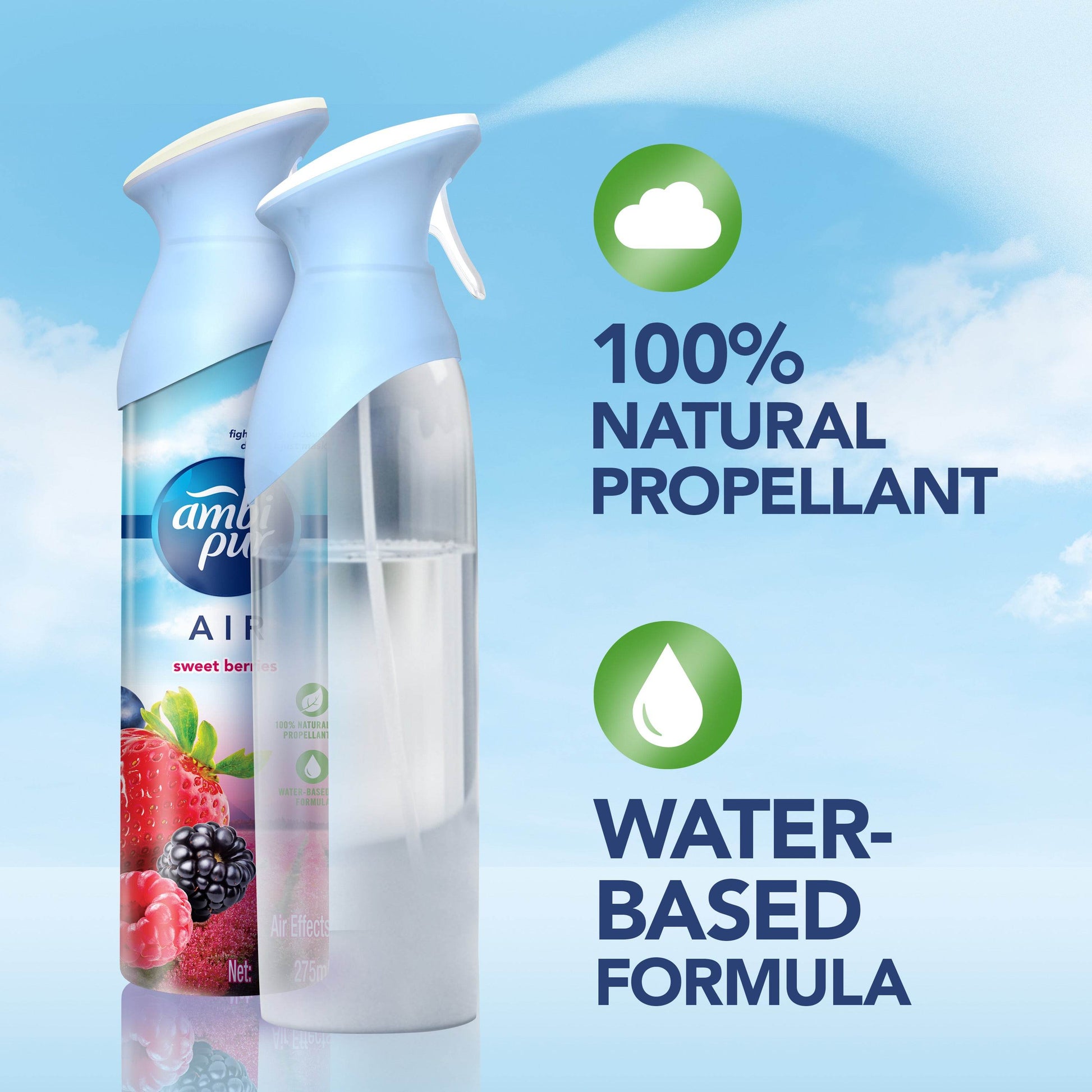Air Effect Air Freshner-275G Sweet Berries - Thebrands