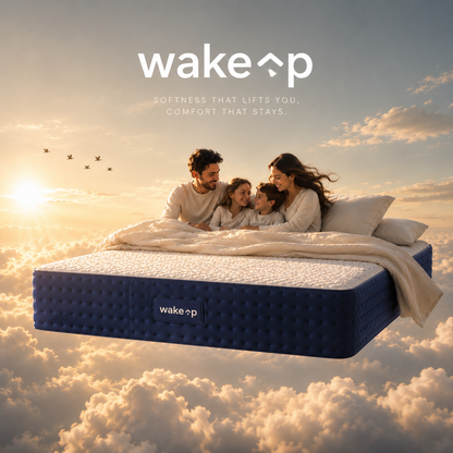 8-inch QUEEN-A Dual Comfort M-Foam Mattress with Body Zone Technology (5x6.3ft)