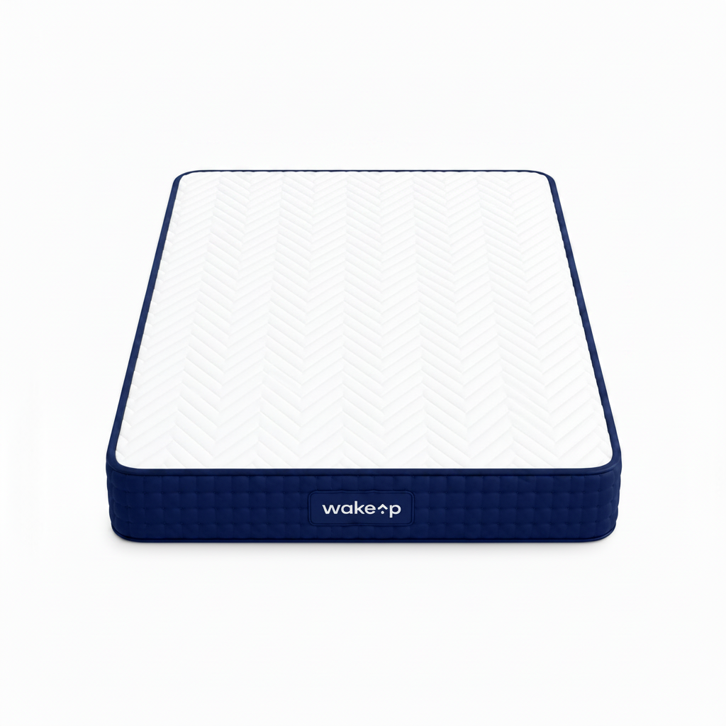8-inch KING Dual Comfort M-Foam Mattress with Body Zone Technology (6x6.6ft)