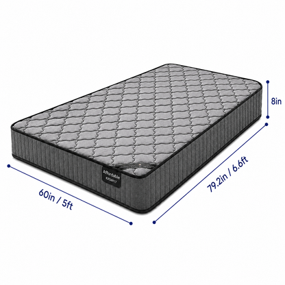 8-inch QUEEN-B  Mattress (5x6.6ft) Pocket Spring
