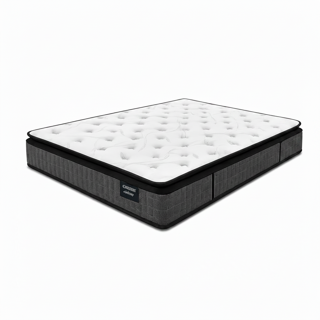 10-inch KING Mattress (6x6.6ft) Pillow Top Pocket Spring