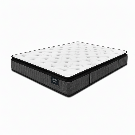 10-inch KING Mattress (6x6.6ft) Pillow Top Pocket Spring
