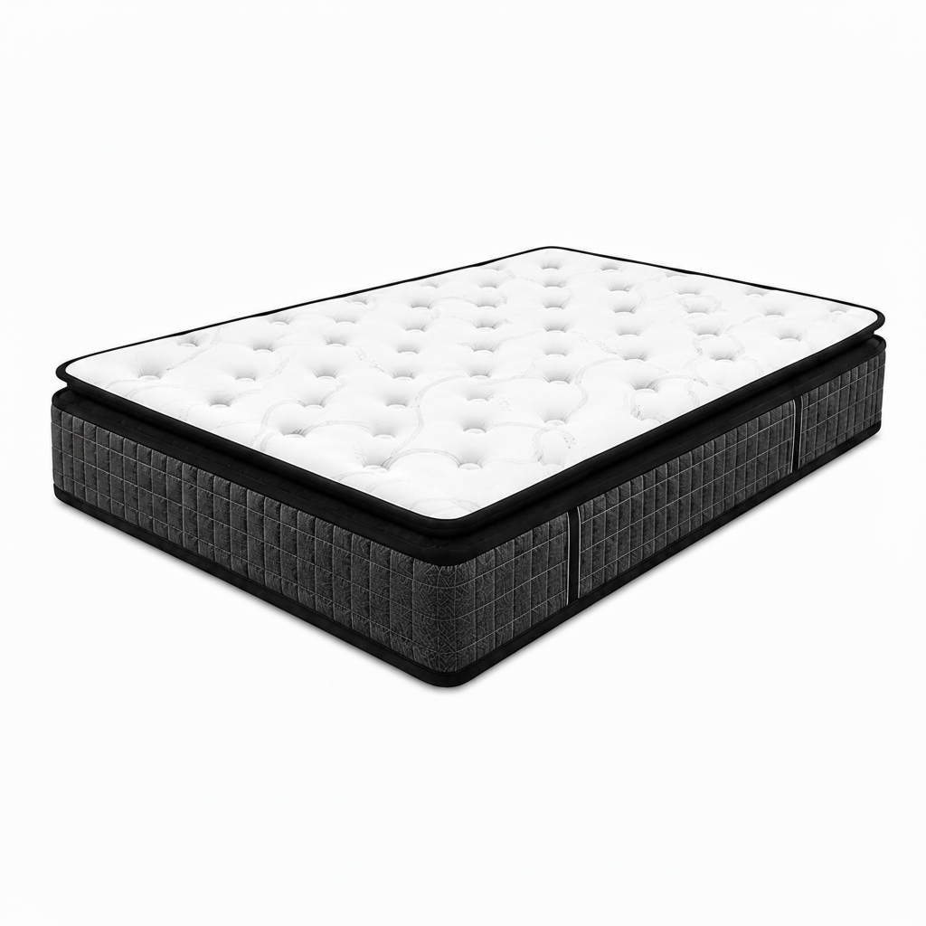 10-inch QUEEN-B  Mattress (5x6.6ft) Pillow Top Pocket Spring
