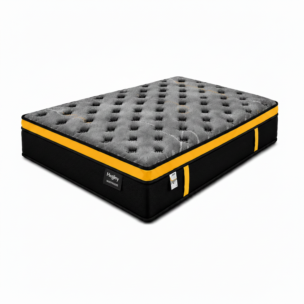 13-inch QUEEN-A Mattress 5x6.3ft) Euro Top with Memory Foam Pocket Spring