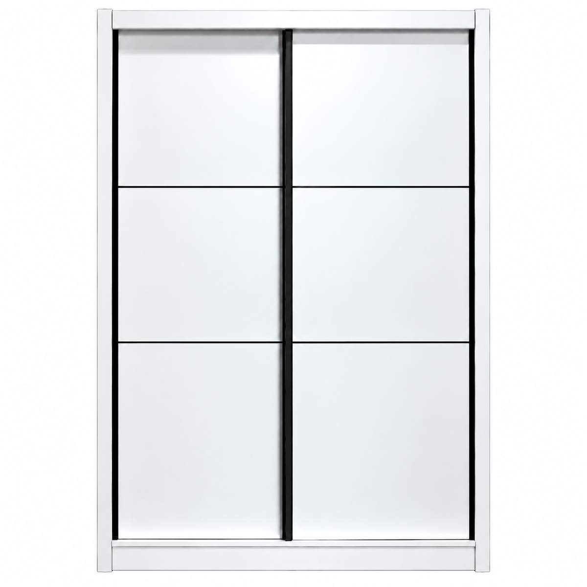 Sliding Wardrobe (160*50*210H) White