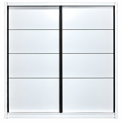 Sliding Wardrobe (200*50*210H) White