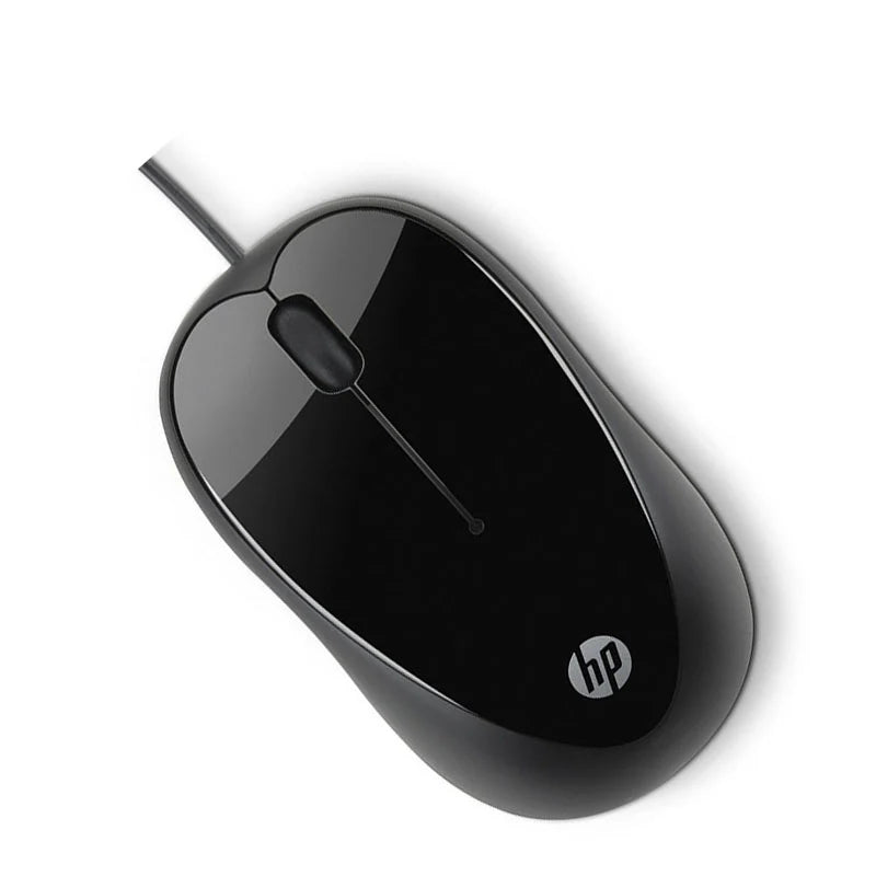 X1000 Wired USB Optical Mouse Black H2C21AA