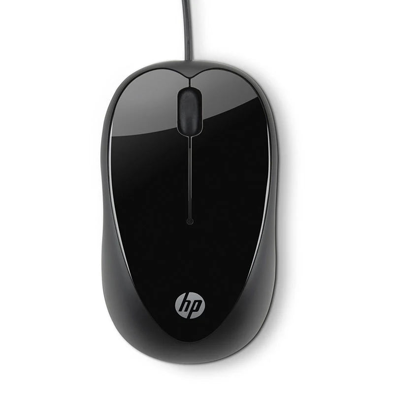 X1000 Wired USB Optical Mouse Black H2C21AA
