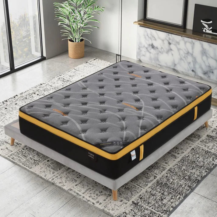 13-inch QUEEN-A Mattress 5x6.3ft) Euro Top with Memory Foam Pocket Spring