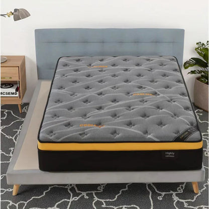 13-inch QUEEN-A Mattress 5x6.3ft) Euro Top with Memory Foam Pocket Spring