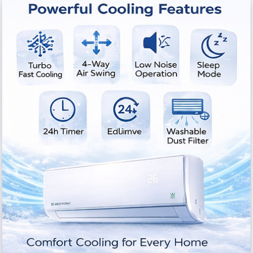 Air Conditioner Inverter 9000BTU