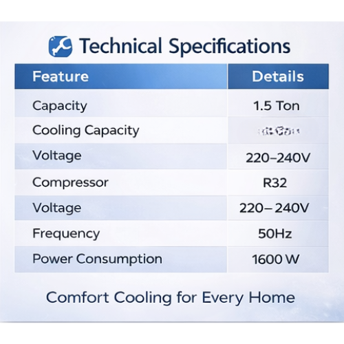 Air Conditioner Inverter 9000BTU