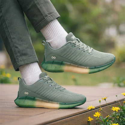 Men's Lace-up Walking Shoe-WS9101 Olive