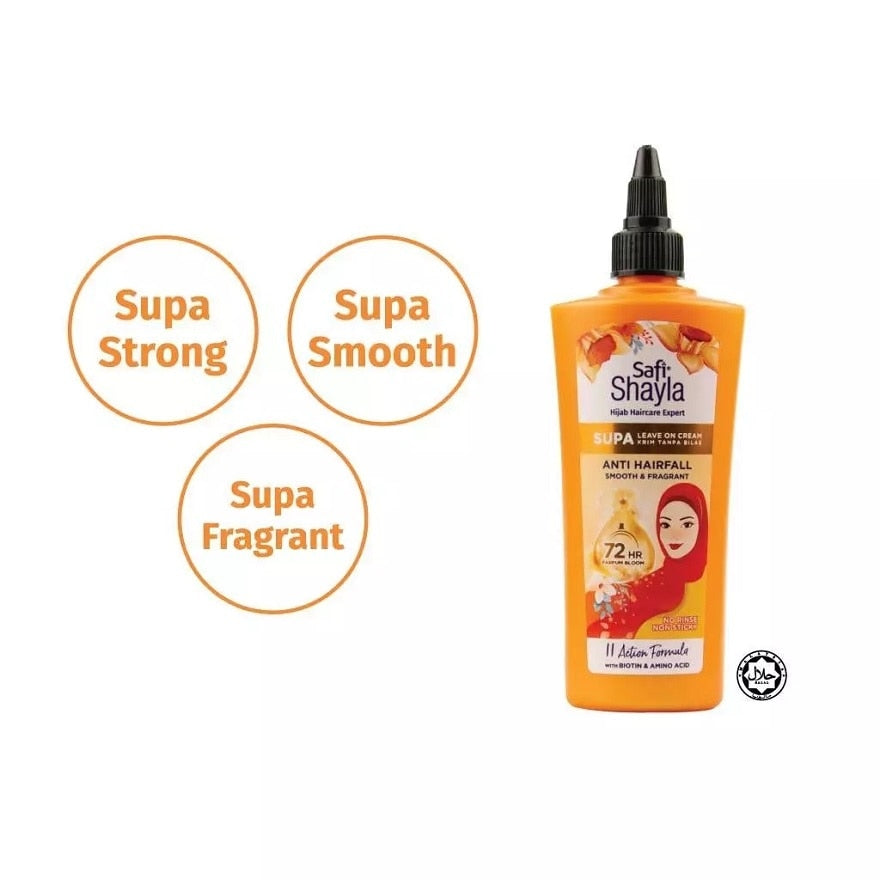 Supa Anti Hairfall, Smooth & Fragrant Leave On Cream 120 ml