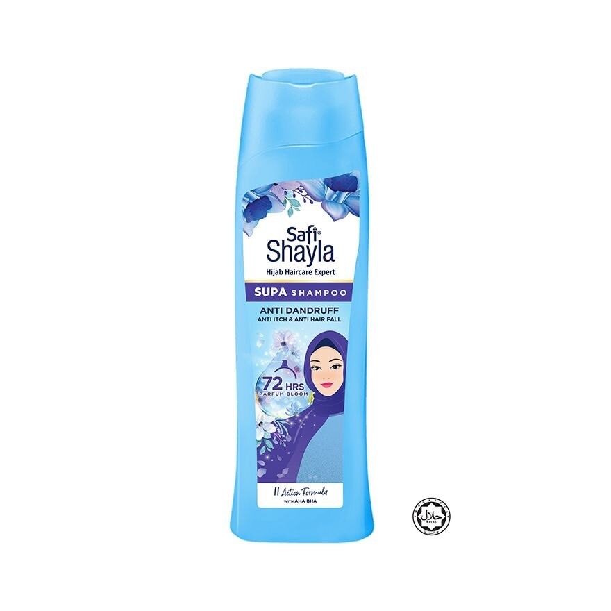 Supa Anti Dandruff, Anti Itch & Anti Hair fall Shampoo 300g