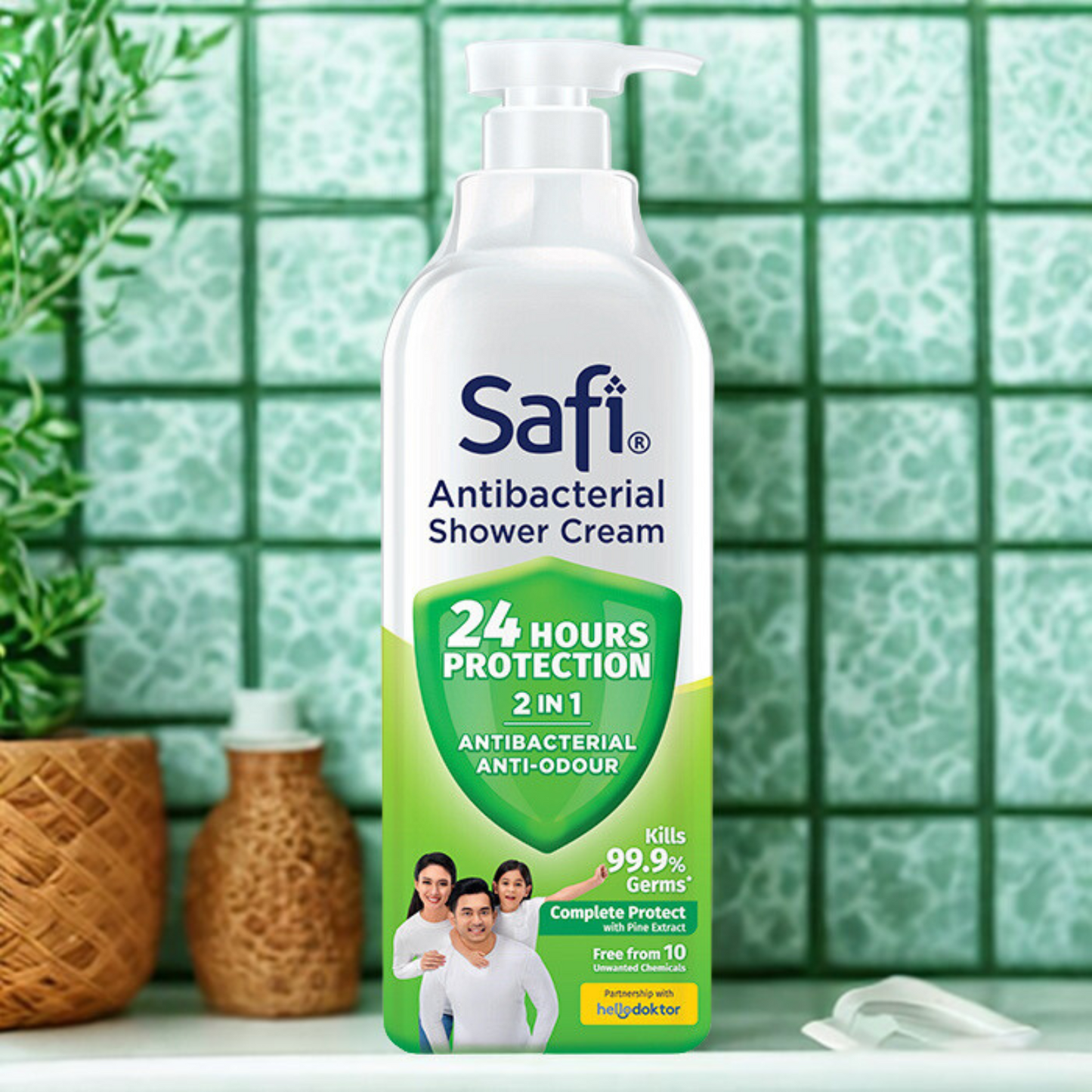 Antibacterial Complete Protect Shower Cream 950 ml
