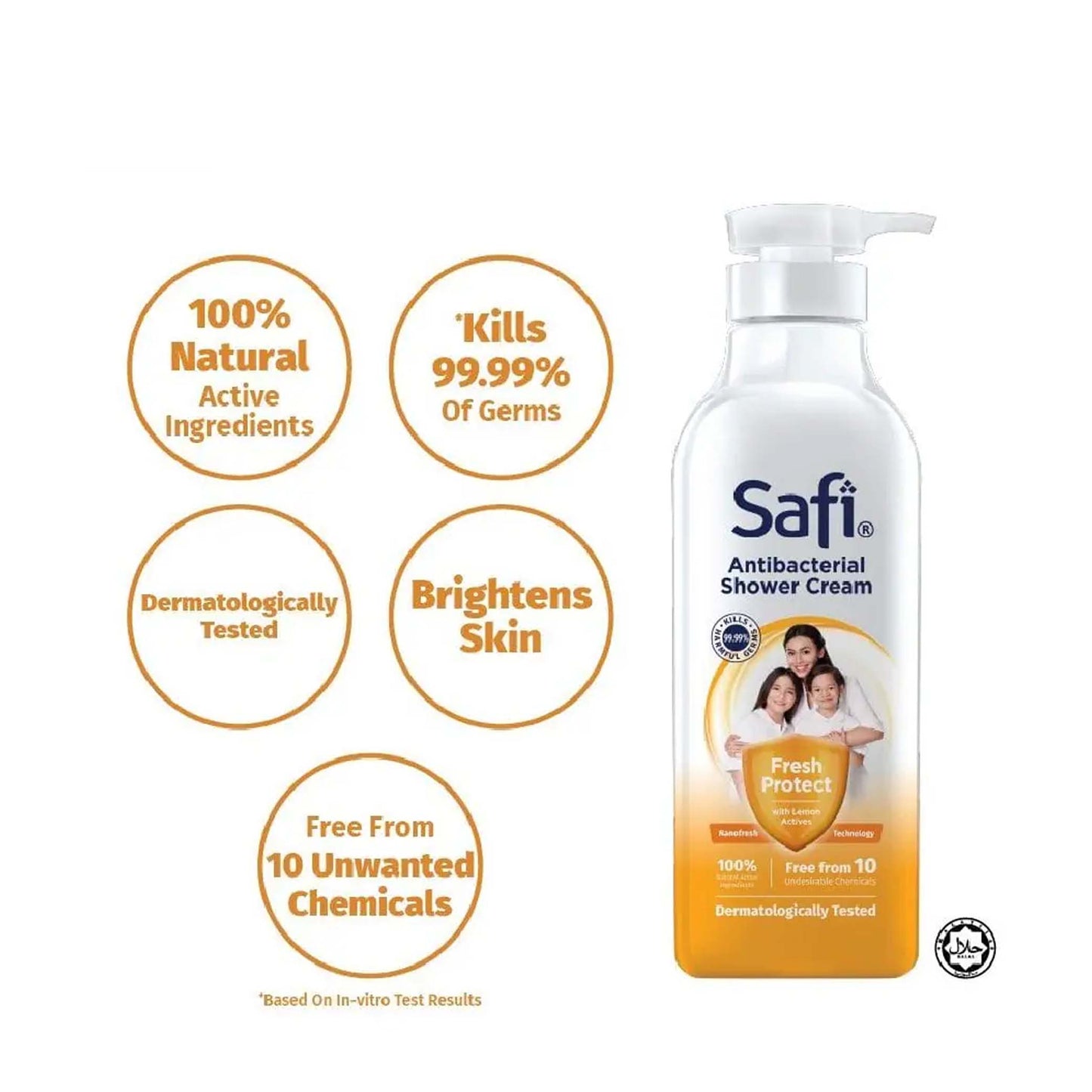 Antibacterial Fresh Protect Shower Cream 975g