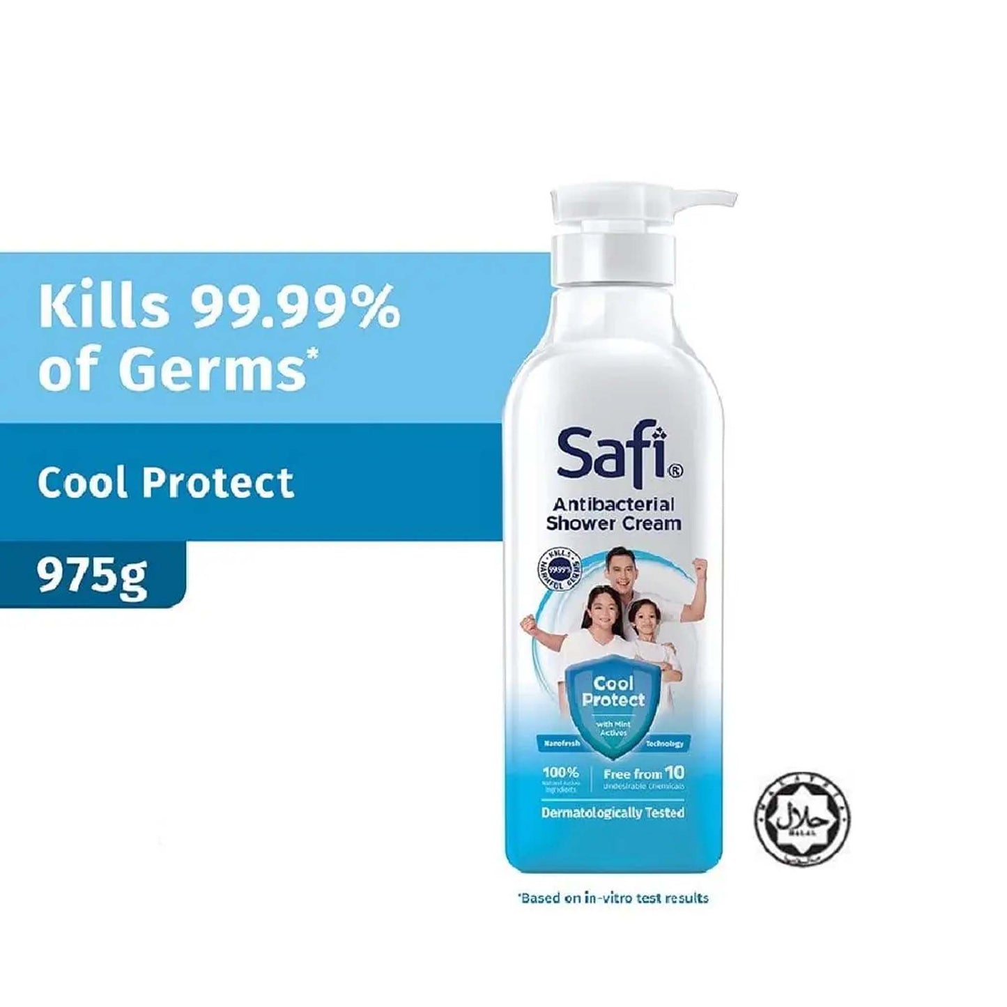 Antibacterial Cool Protect Shower Cream 975g