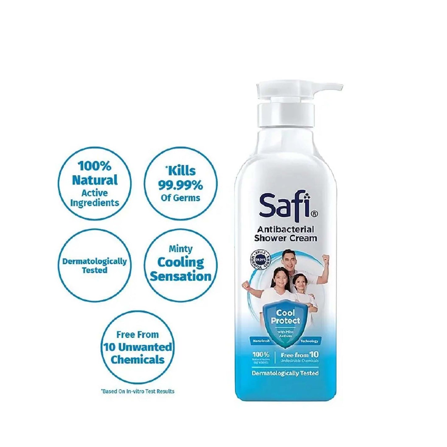 Antibacterial Cool Protect Shower Cream 975g