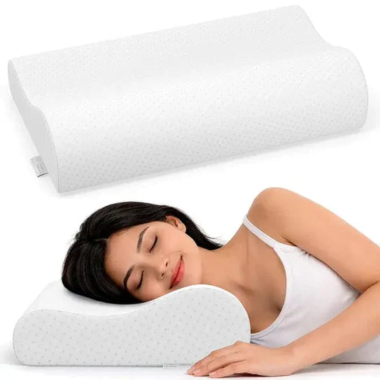 Memory Foam Cervical Pillow - Contour, 18.5" x 11" x 3.5"